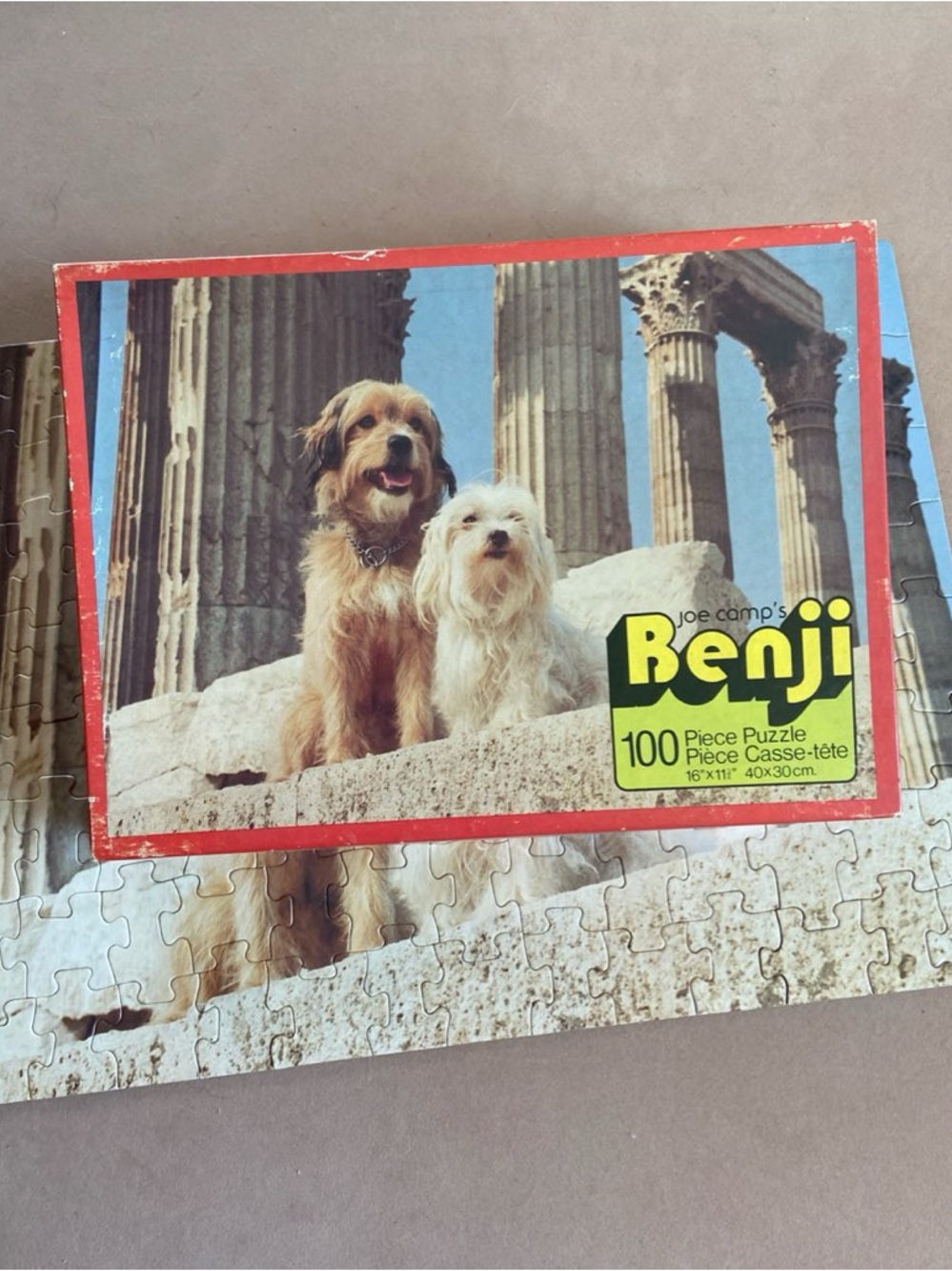 Joe Camp's Benji 100-Piece Puzzle (1976)